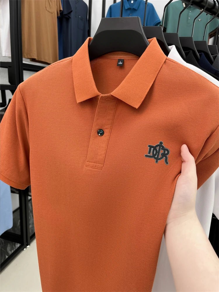 Luxury Cotton Polo Shirt – Slim - Fit Summer Fashion Essential - LUCKY COLLECTION
