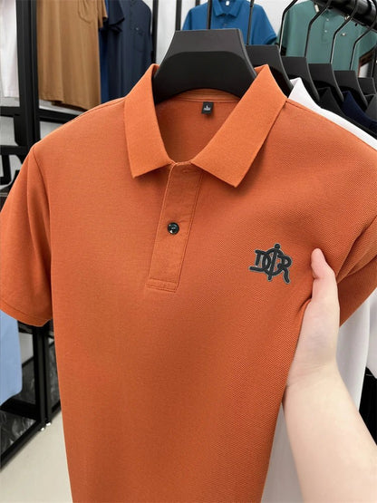 Luxury Cotton Polo Shirt – Slim - Fit Summer Fashion Essential - LUCKY COLLECTION