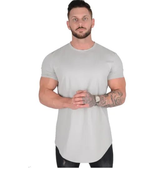 Athleisure Gym T-Shirt – Breathable High - Quality Cotton Fitness Wear - LUCKY COLLECTION