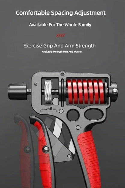 5-165Kg Adjustable Heavy Hand Grip Exercise Strengthener Gripper Finger Expander Arm Wrist Forearm Trainers Fitness Steel Spring - LUCKY COLLECTION