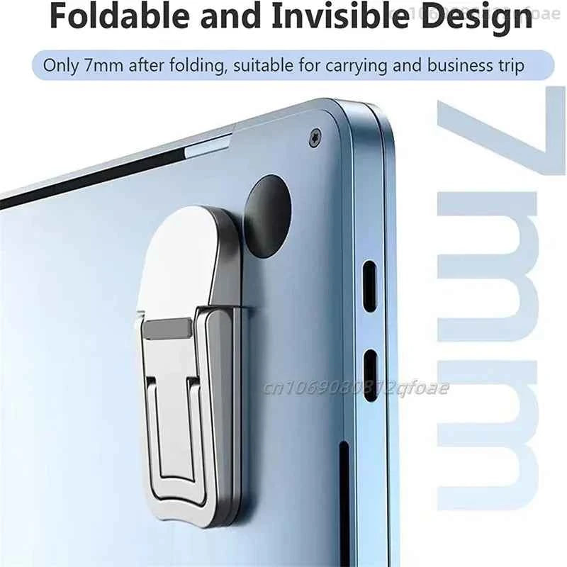 Adjustable Folding Laptop Stand Mini Legs Ultra-thin Portable Support for Macbook Notebook Cooling Holder Feet Invisible Bracket