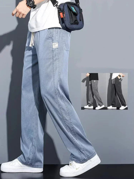 Trendy Men’s Summer Joggers – Lightweight Sweatpants for Streetwear Lovers - LUCKY COLLECTION